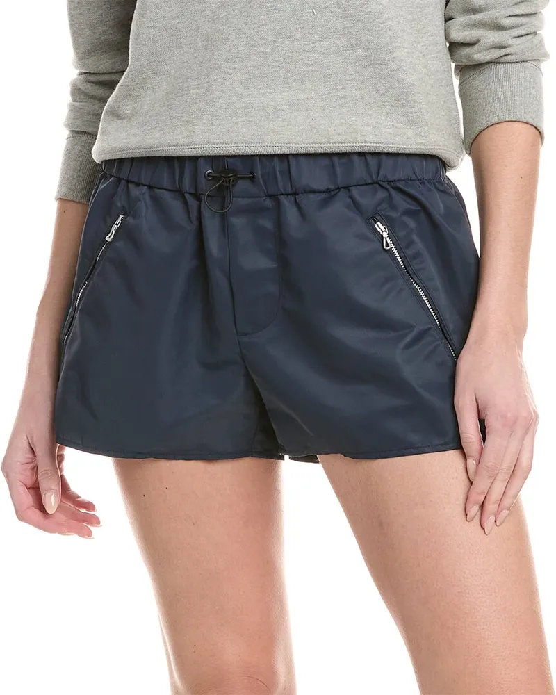 Rag & Bone Solana Nylon Short Blue