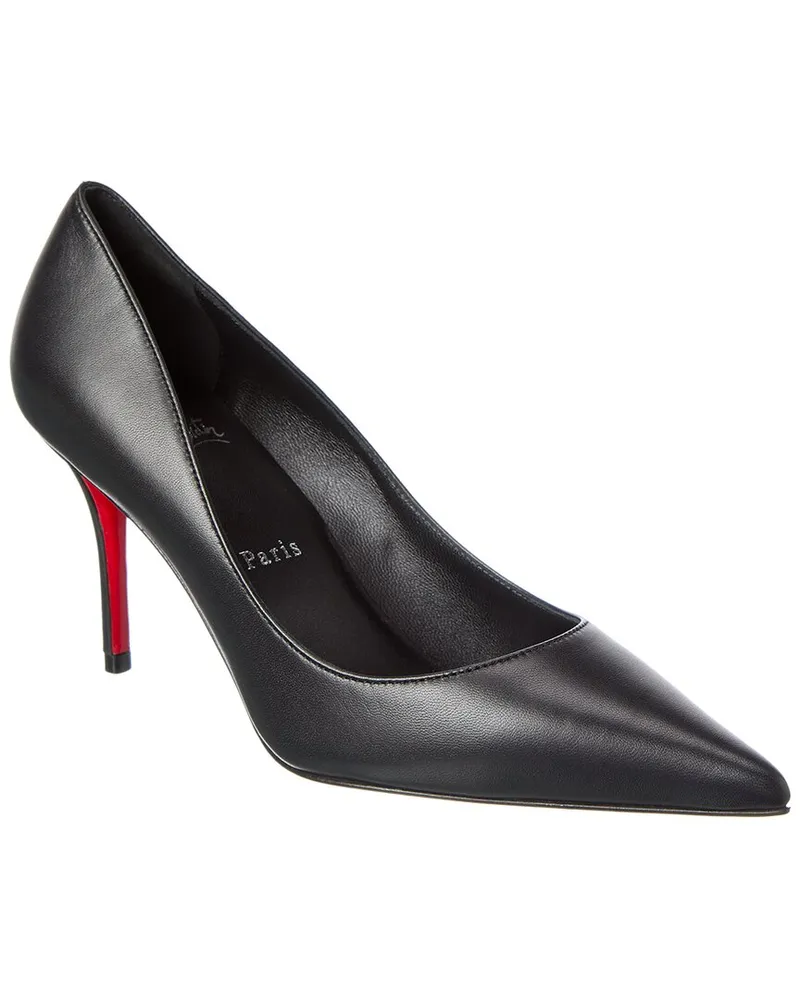 Christian Louboutin Miss Z 80 Leather Pump Black