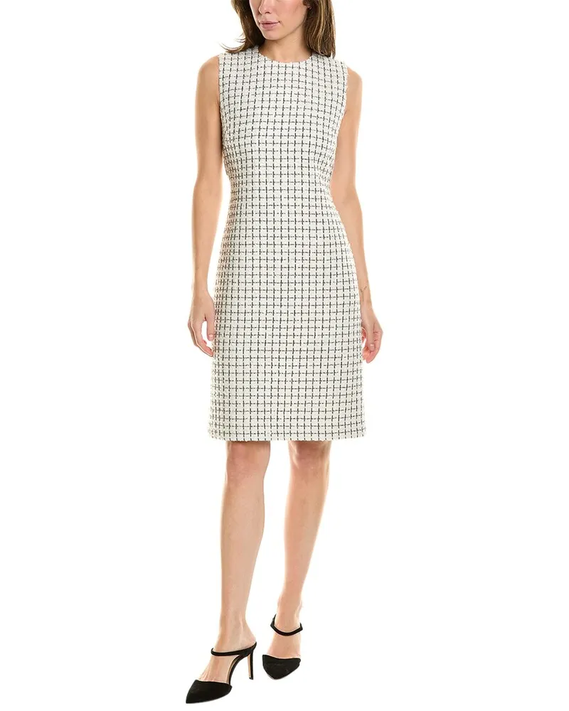 ST. JOHN Tweed Dress Black