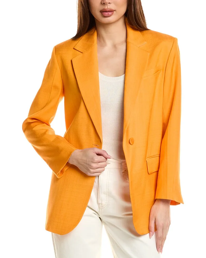 Sandro Suit Blazer Orange