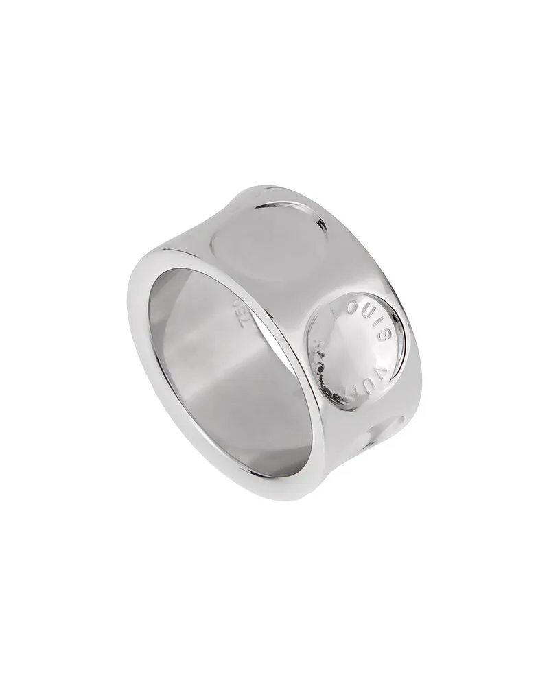 Louis Vuitton 18K Empreinte Ring (Authentic Pre-Loved Nocolor