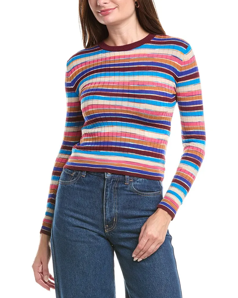 Missoni Wool-Blend Sweater Blue