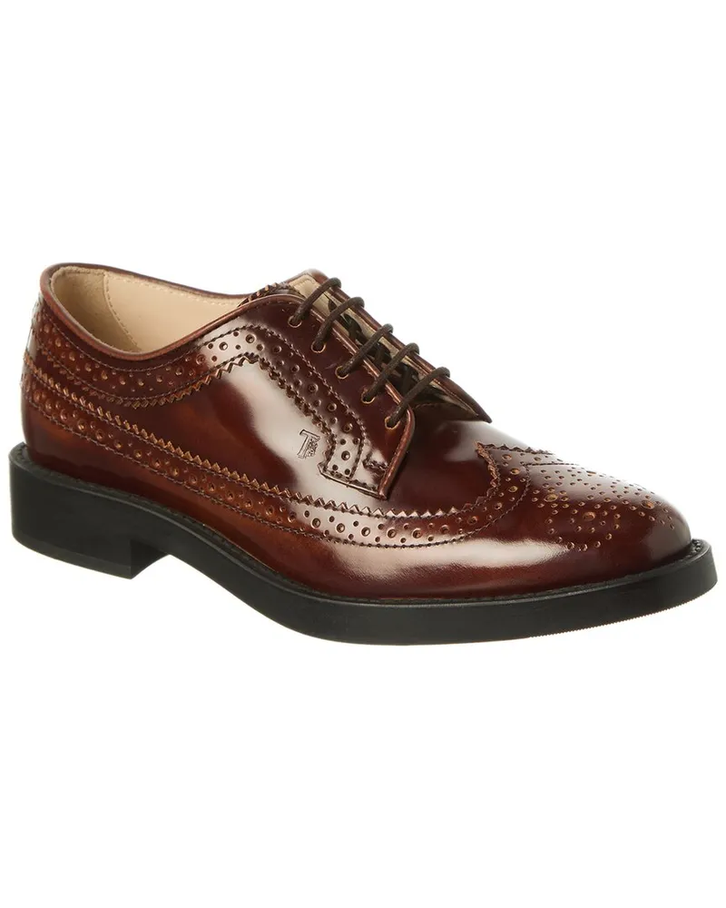 TOD'S TOD’s Leather Oxford Brown