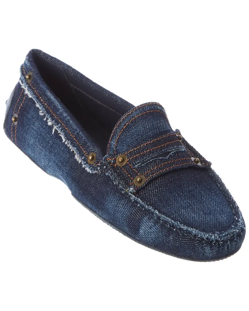 TOD'S TOD’s Gommino Denim Loafer Blue