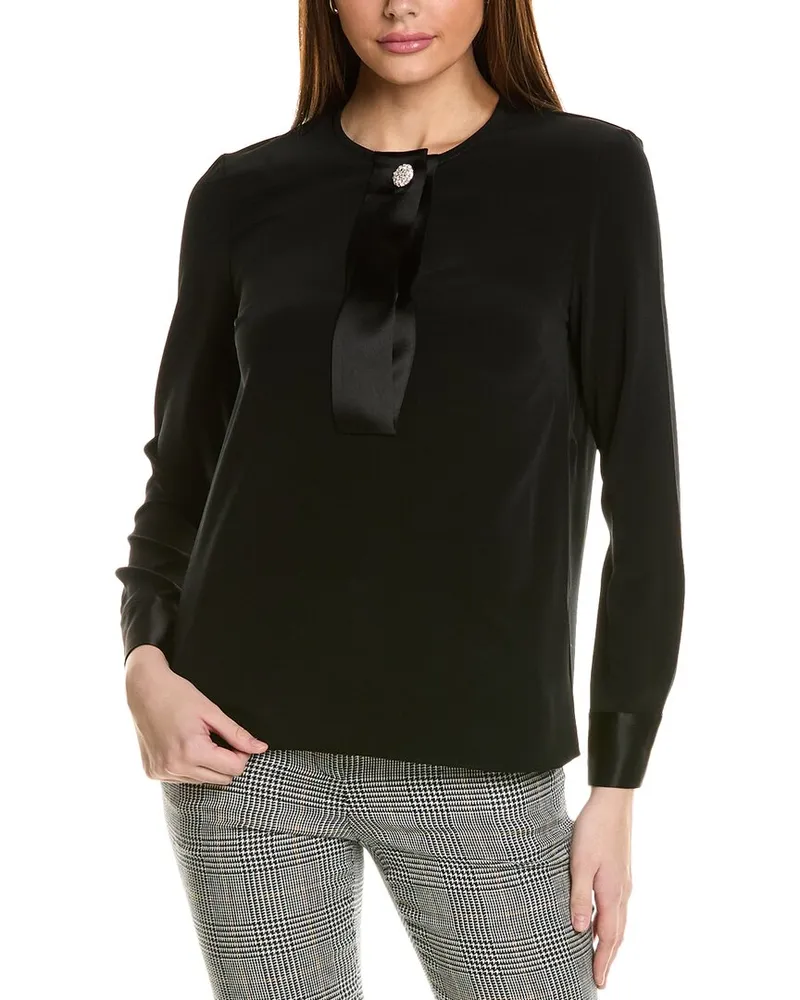 ST. JOHN Blouse Black