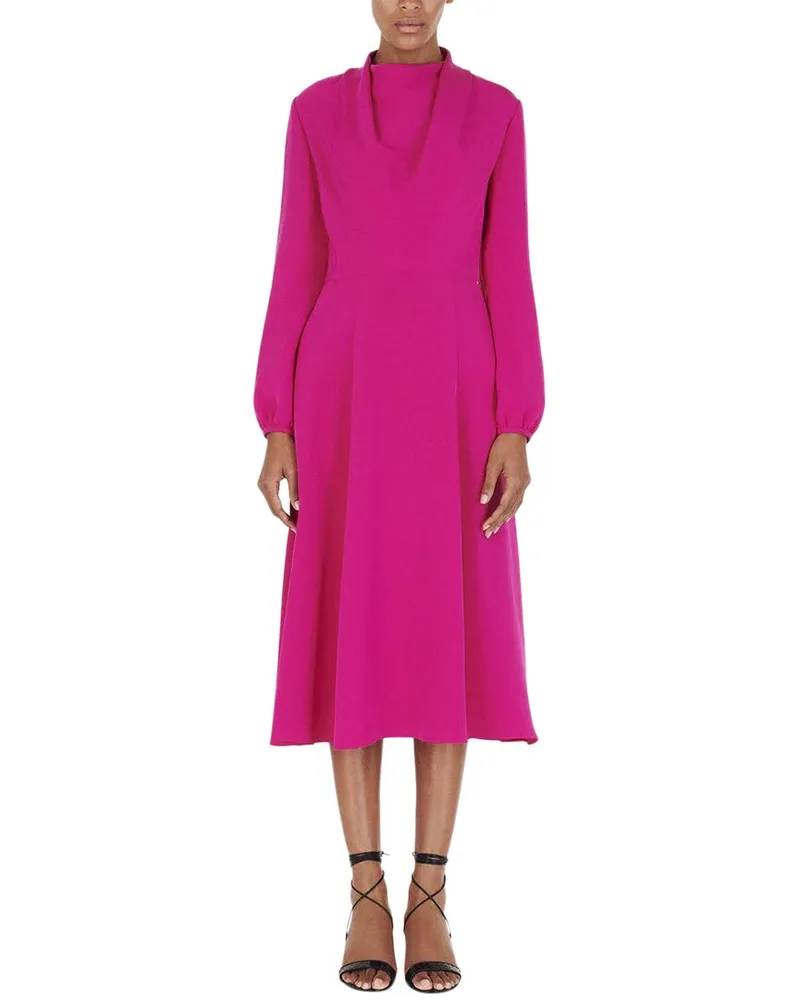 Adam Lippes Blythe Silk Dress Nocolor