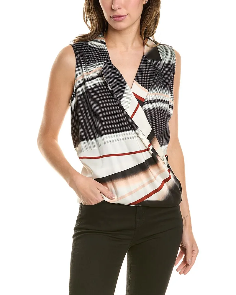 DKNY Surplice Top Nocolor