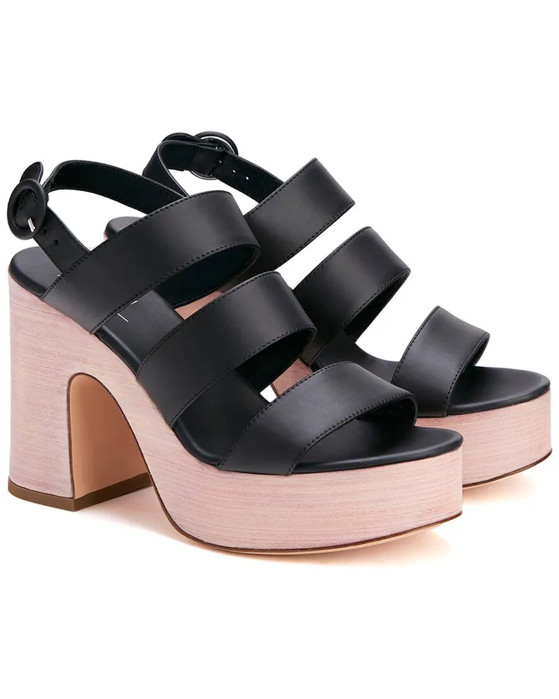 Attilio Giusti Leombruni Sista Multiband Leather Sandal Nocolor