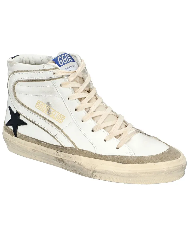 Golden Goose Slide Leather Sneaker Nocolor