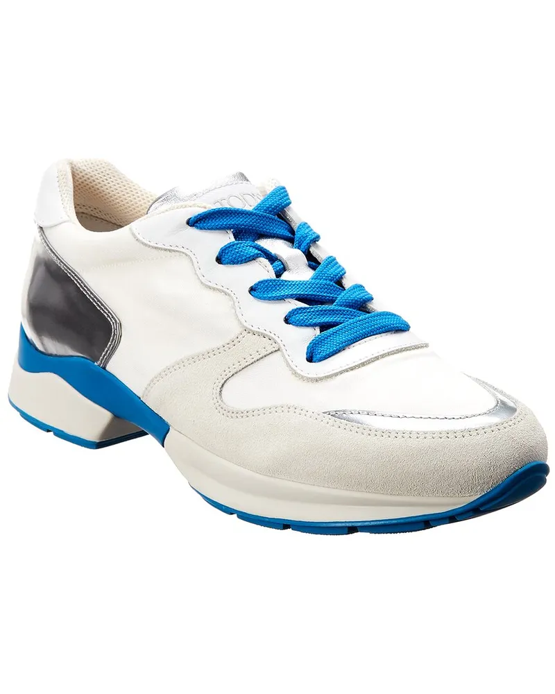 TOD'S TOD’s Suede & Leather Sneaker White