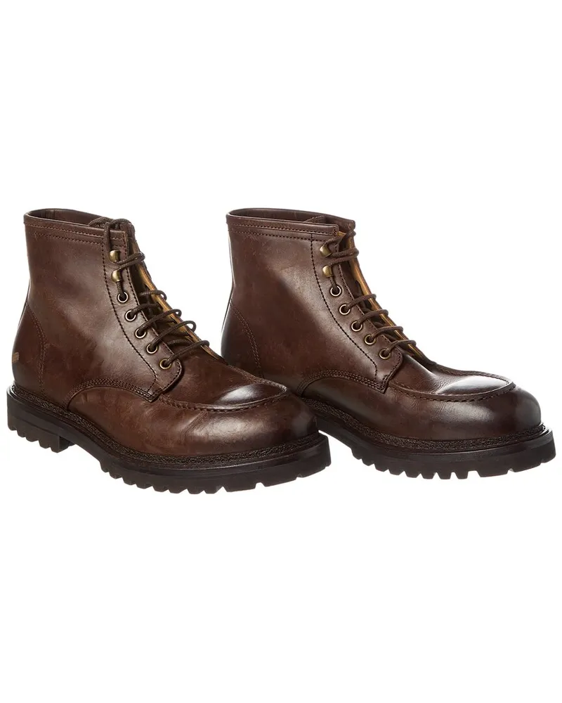 Brunello Cucinelli Leather Boot (Authentic Pre-Loved Nocolor