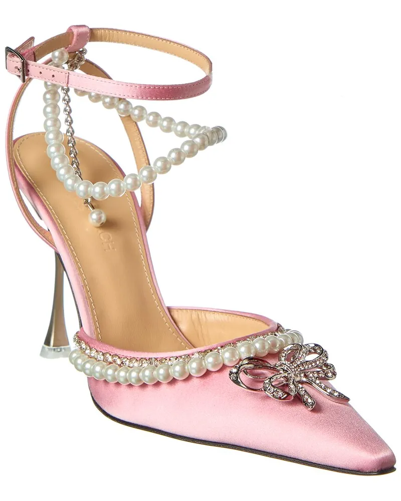 Mach & Mach Sophie Satin Pump Pink
