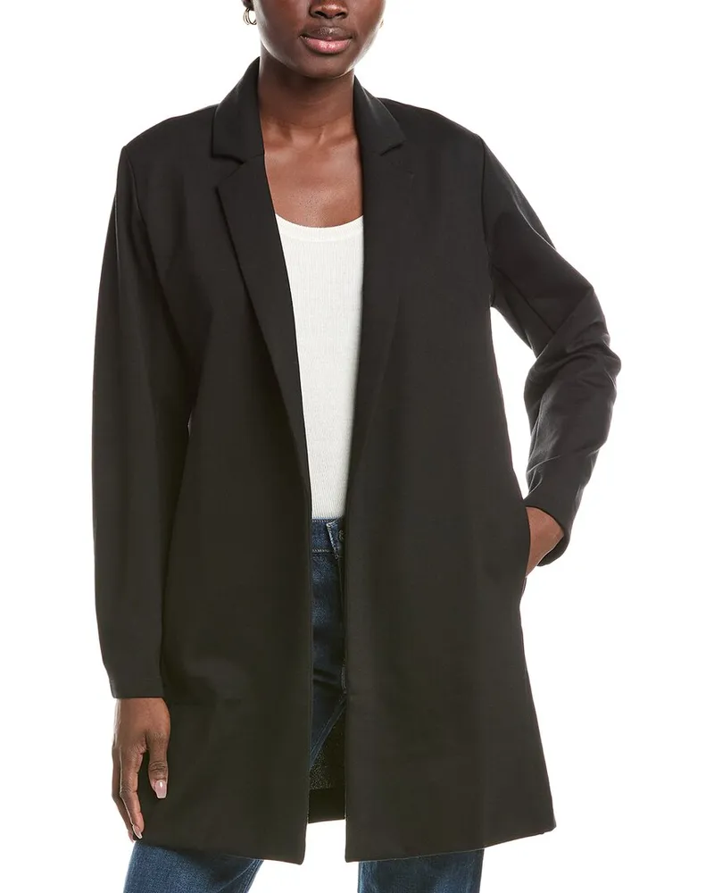 Eileen Fisher Long Blazer Black