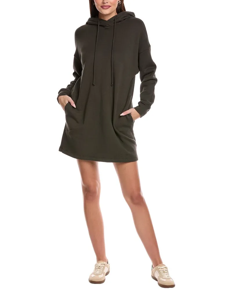 Graham & Spencer Hoodie Dress Green