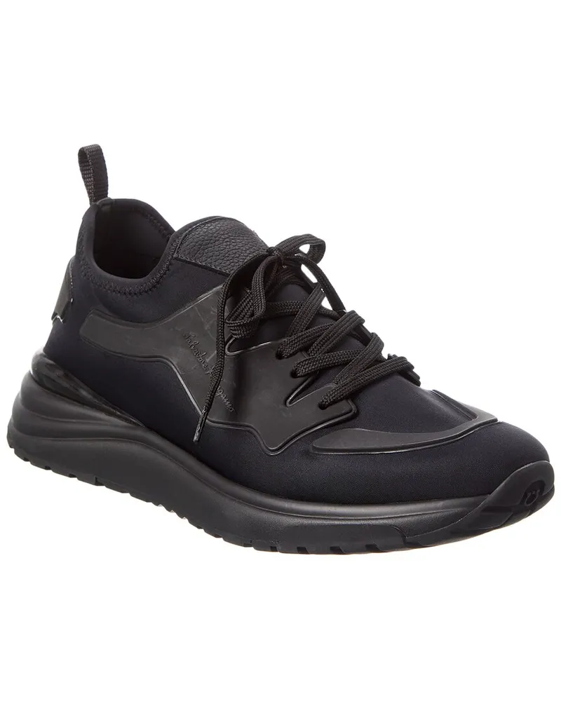 Ferragamo Pocket Sneaker Black
