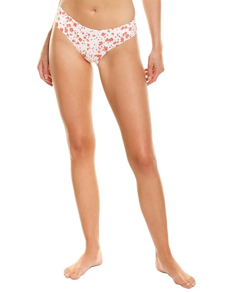 Eberjey Giovanna Lena Bikini Bottom White