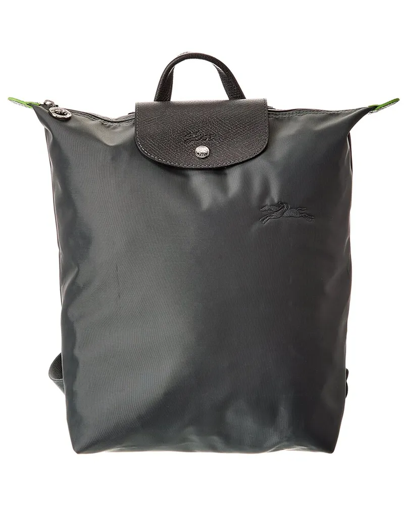 Longchamp Le Pliage Green Medium Canvas Backpack Nocolor
