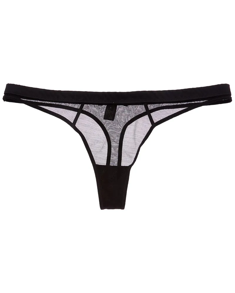 Kiki De Montparnasse Illusion Thong Black