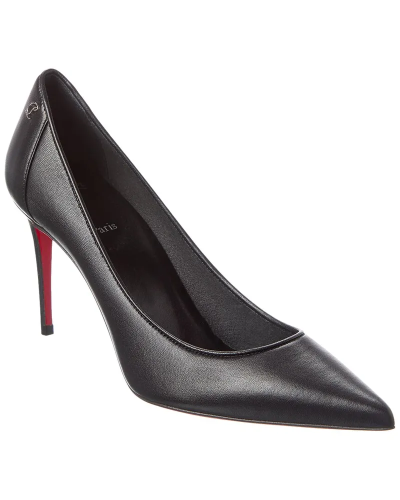 Christian Louboutin Sporty Kate 85 Leather Pump Nocolor