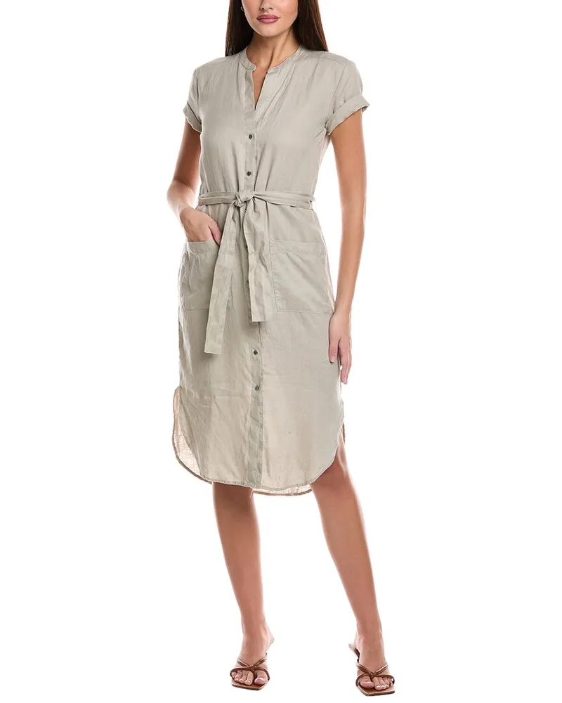 James Perse Linen Shirtdress Nocolor