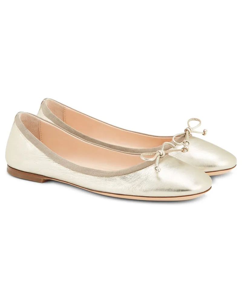 Attilio Giusti Leombruni Kala Leather Ballet Flat Nocolor