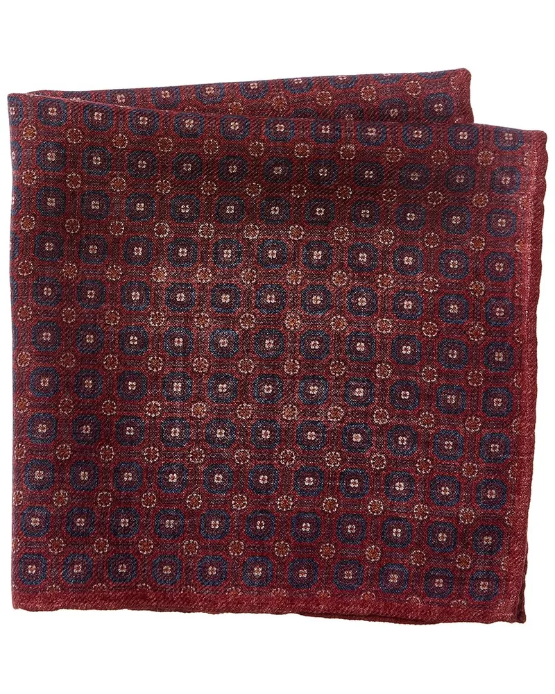 Brunello Cucinelli Wool Pocket Square Nocolor