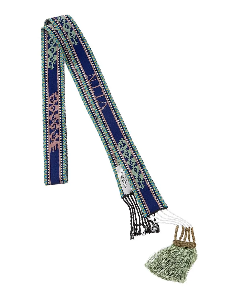 Valentino Garavani Bandeau Scarf Red