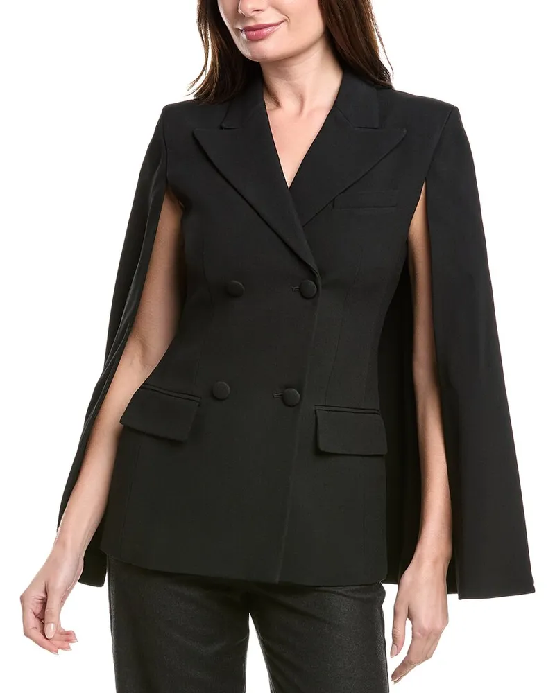Michael Kors Sable Cape Blazer Black