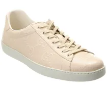 Interlocking G Leather Sneaker