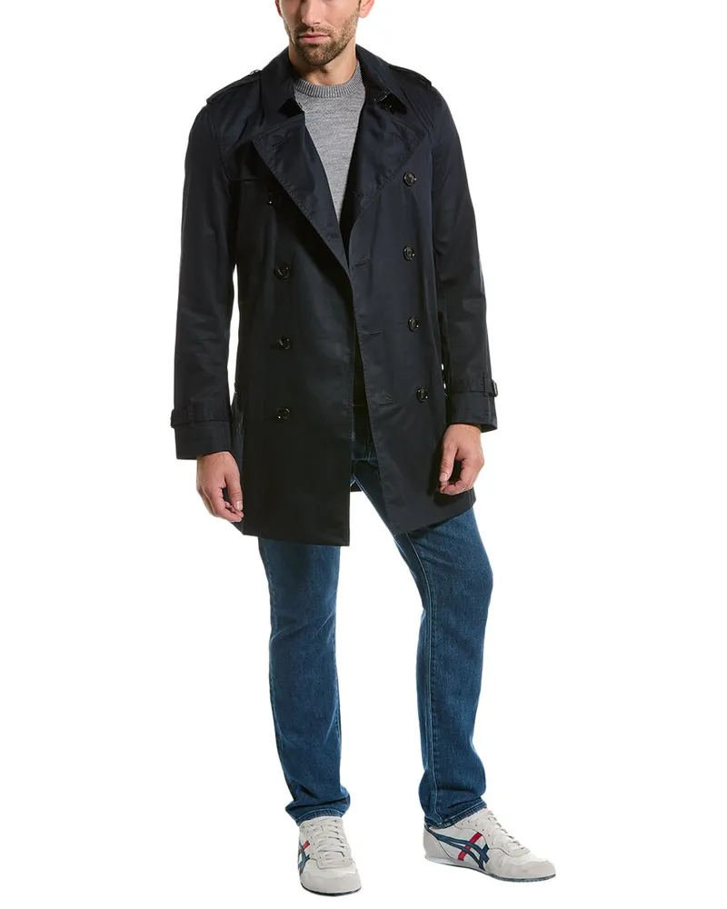 Burberry Britton Coat Blue