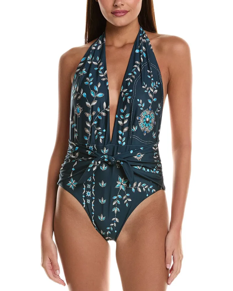 AGUA BENDITA Relicario One-Piece Blue