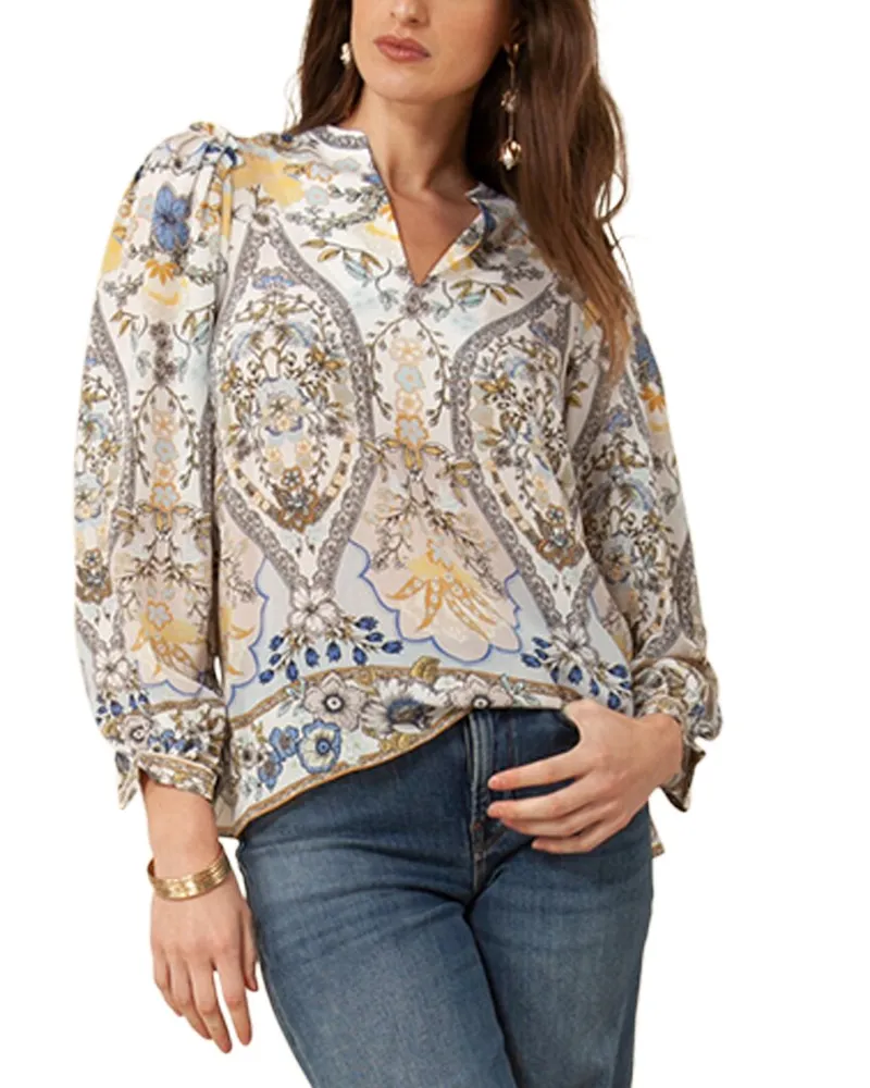 Hale Bob Silk Top Nocolor