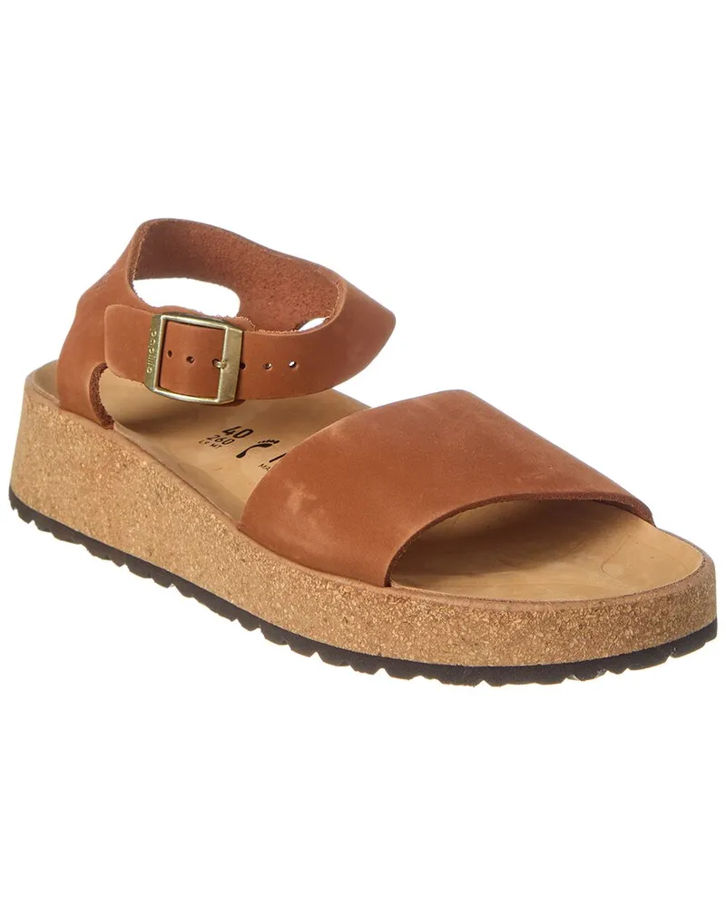 Papillio Glenda Narrow Leather Sandal Brown