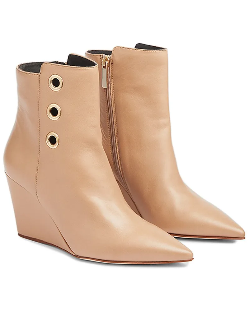 L.K.Bennett  Brie Leather Ankle Boot Nocolor