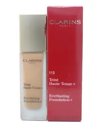 Clarins 1.1oz 113 Chestnut Everlasting Foundation 