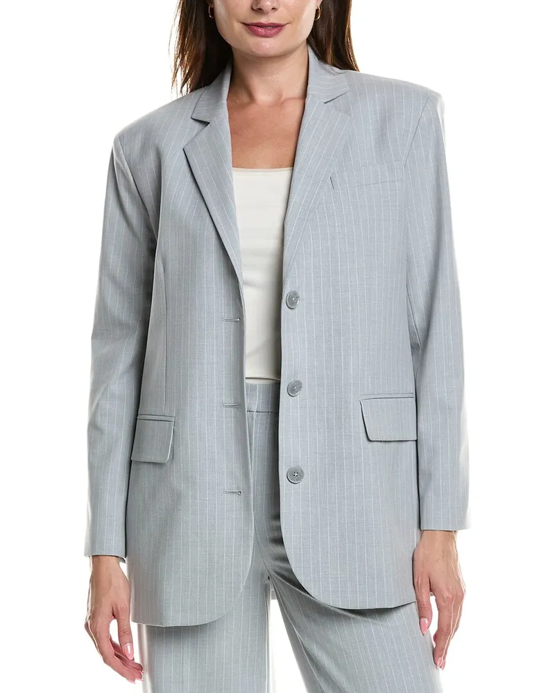 Kenneth Cole Boyfriend Jacket Grey