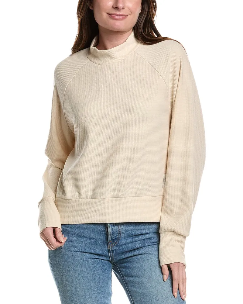 RVCA Sofie Waffle Shirt White