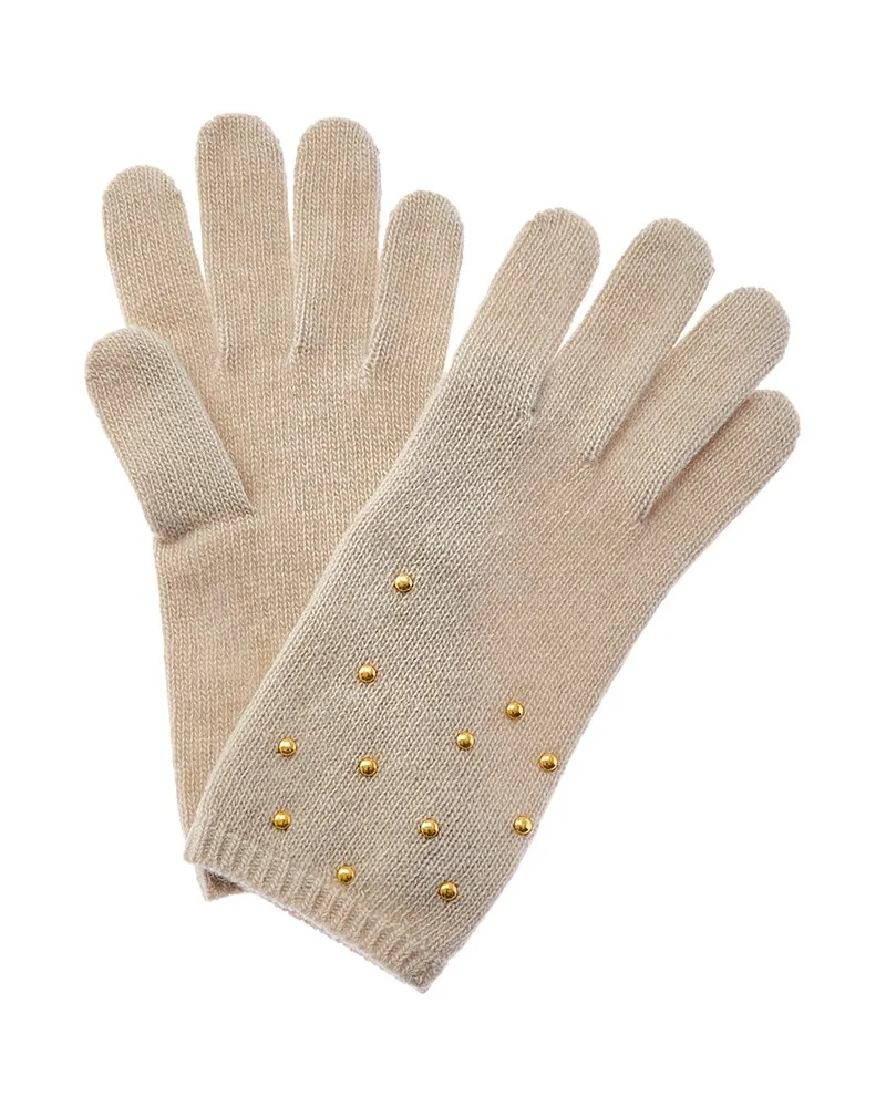 portolano  Cashmere Gloves White