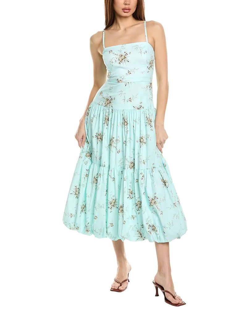 Cinq à Sept Amelie Midi Dress Blue