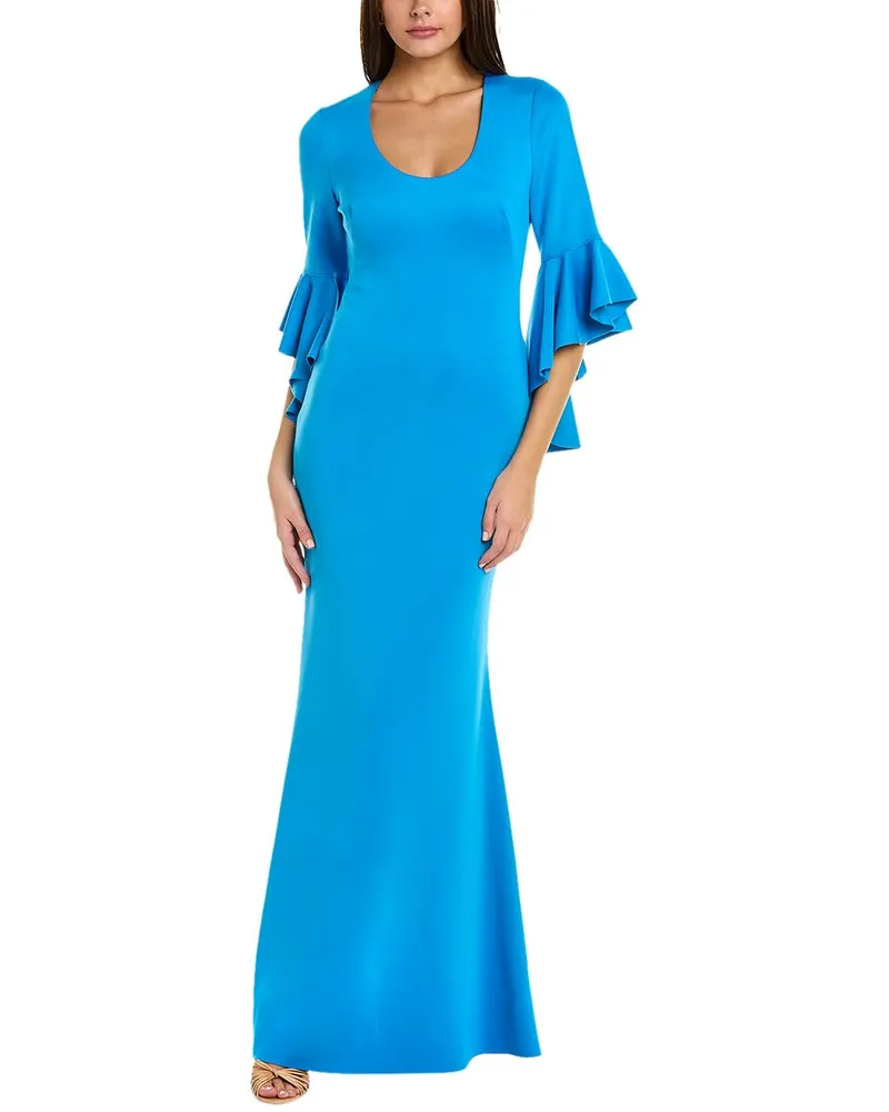 Black Halo Cambria Gown Blue