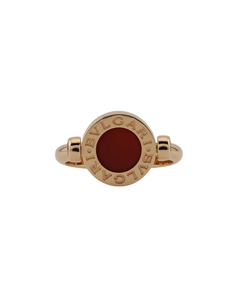 Bulgari 18K Rose Gold 1.00 ct. tw. Red Tourmaline Ring Nocolor