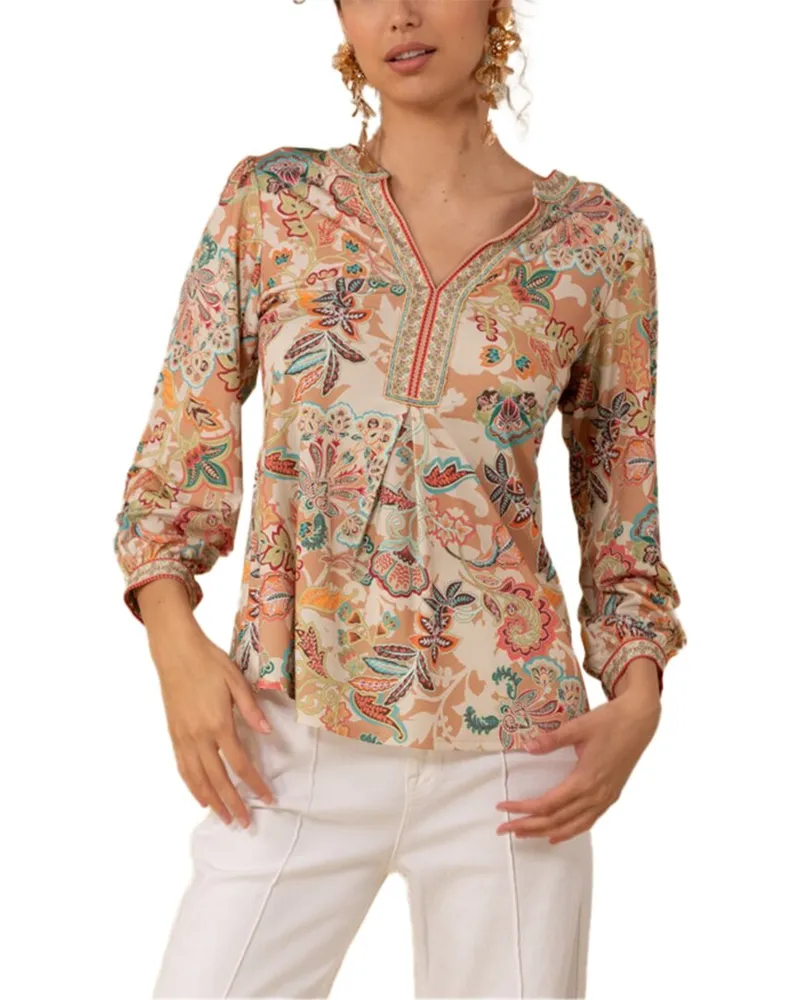 Hale Bob Miracle Blouse Nocolor