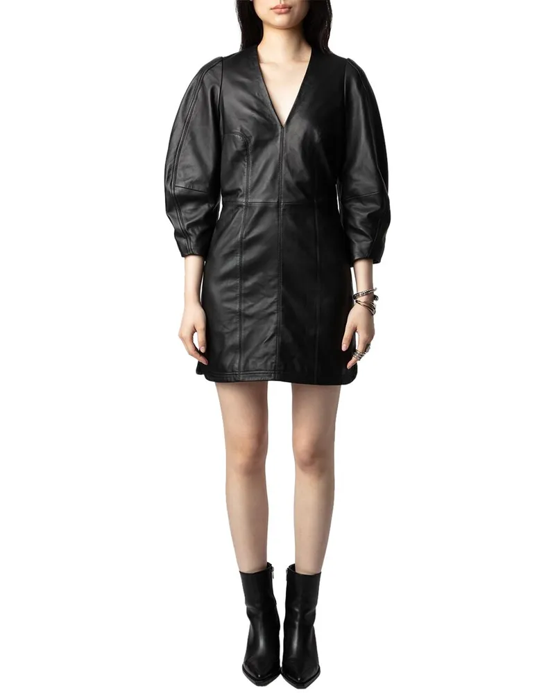 Zadig & Voltaire Leather Dress Nocolor
