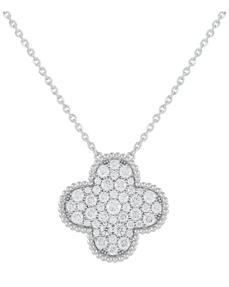 Van Cleef & Arpels 18K 2.44 ct. tw. Diamond Magic Alhambra Necklace (Authentic Pre-Loved Nocolor