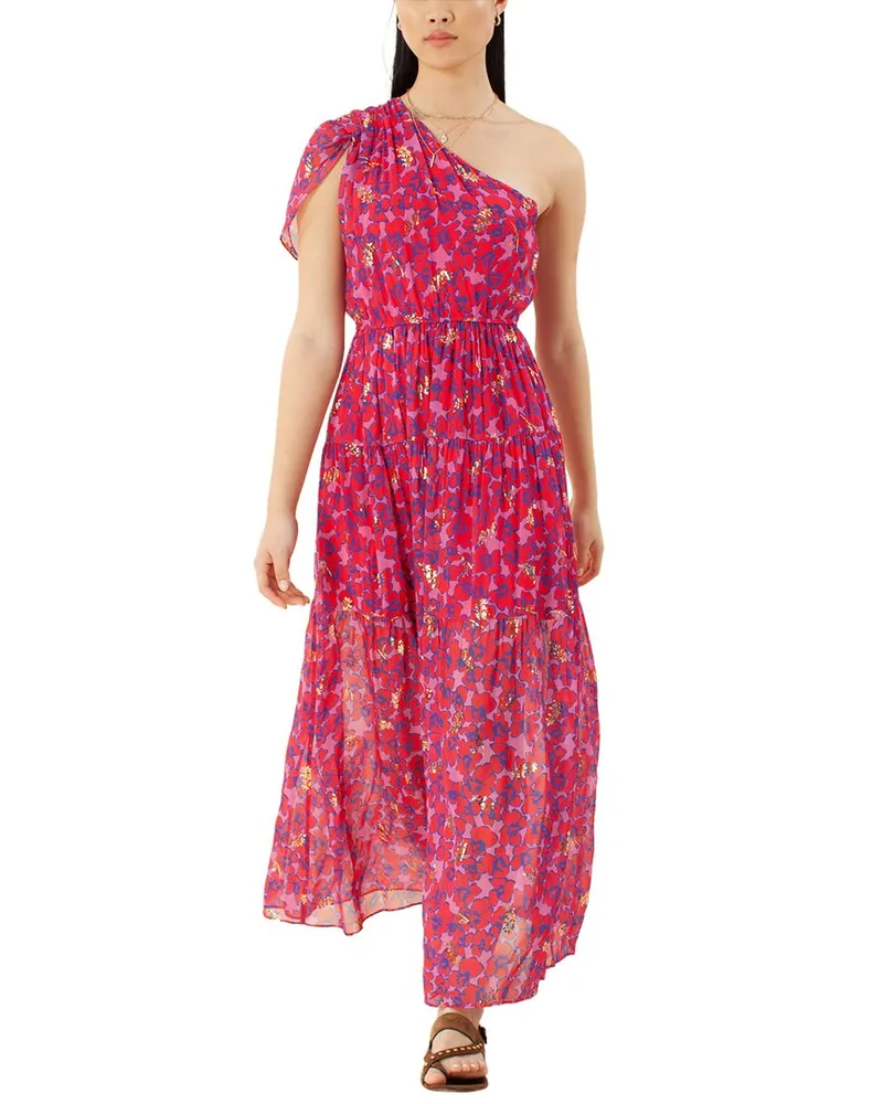 Hale Bob Maxi Dress Red