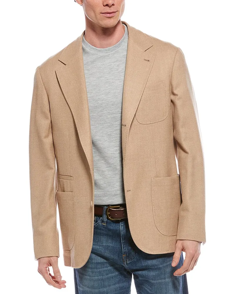 Brunello Cucinelli Wool-Blend Jacket Nocolor