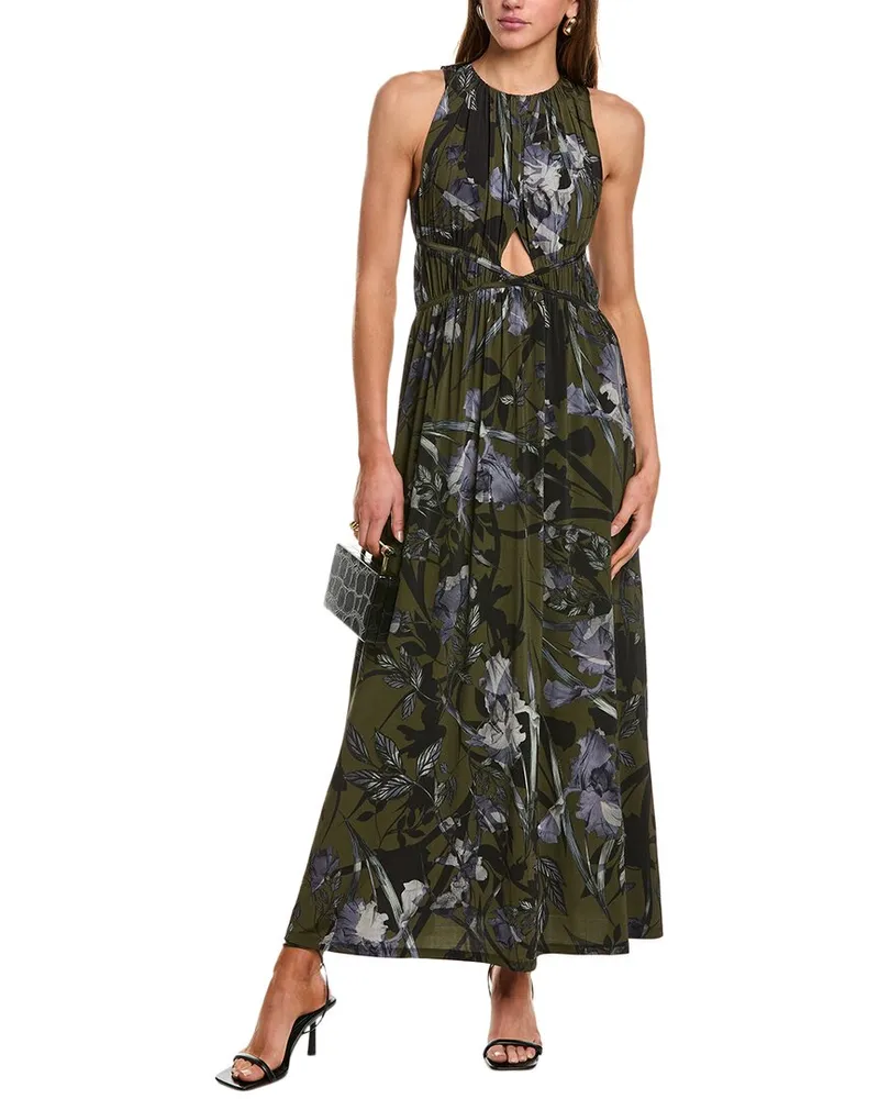AllSaints Kaya Maxi Dress Green