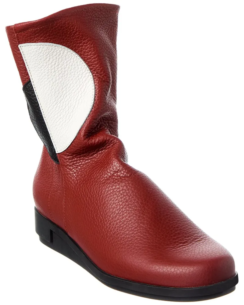 Arche Dayoon Leather Boot Red