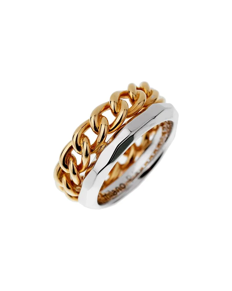 Pomellato 18K Two-Tone Ring (Authentic Pre-Loved Nocolor