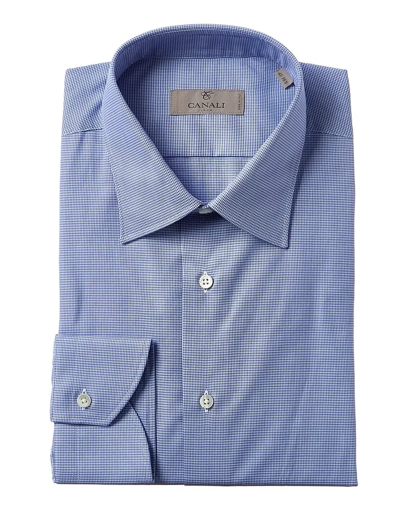 Canali Dress Shirt Blue